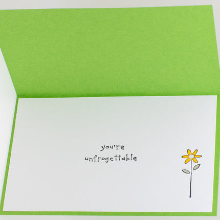 Greeting Card - Unfrogettable image 1