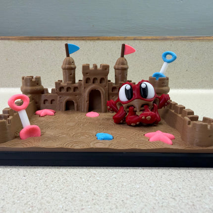 Flexi Crab & Sandcastle