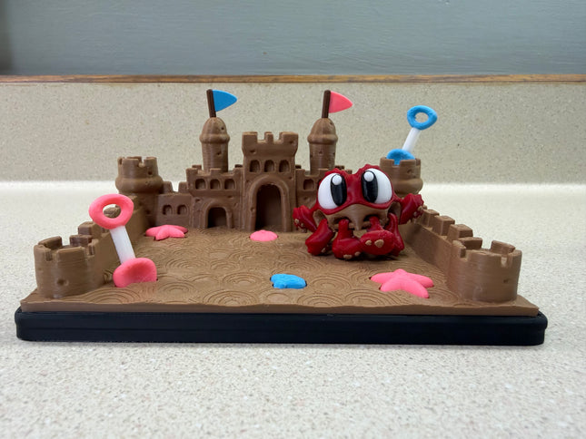 Flexi Crab & Sandcastle