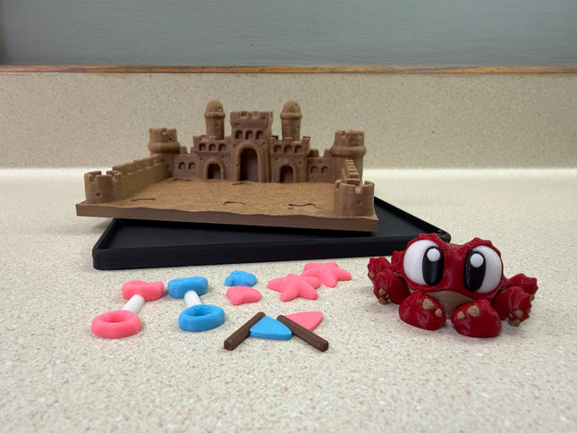 Flexi Crab & Sandcastle