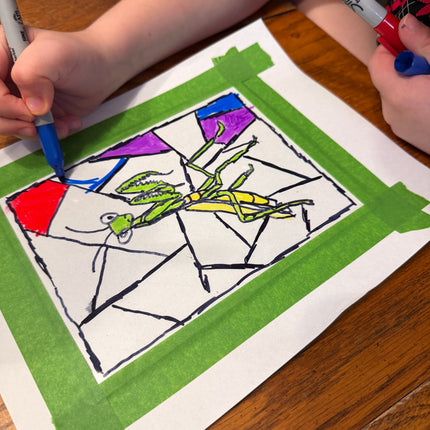 Class: Create Your Own Faux Stained Glass Reptile Art!