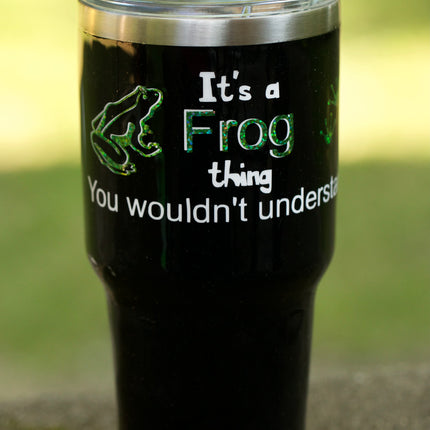 Frog Tumbler 30 oz image 1