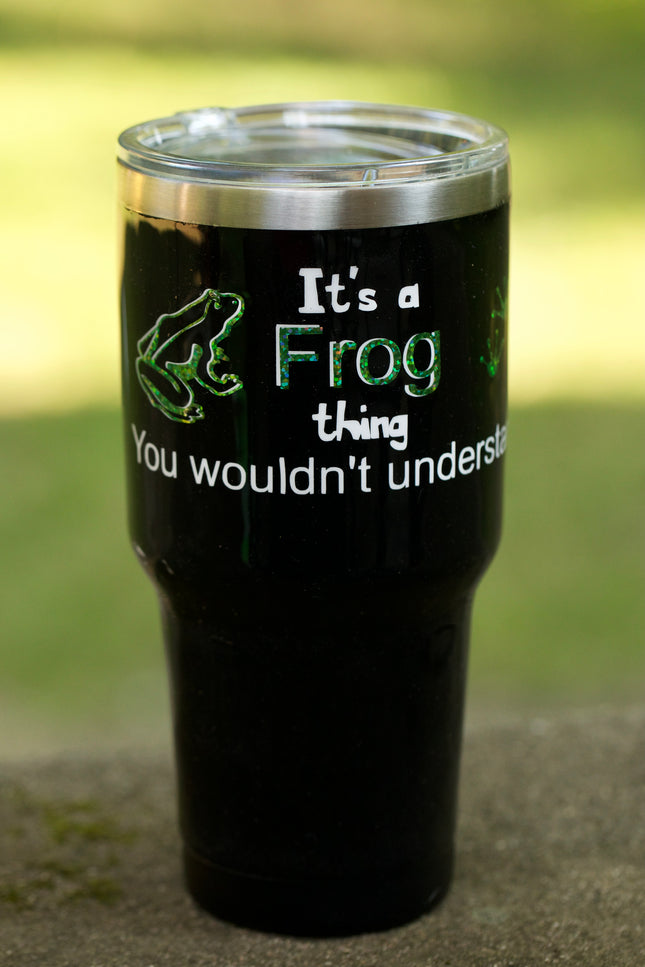 Frog Tumbler 30 oz image 1